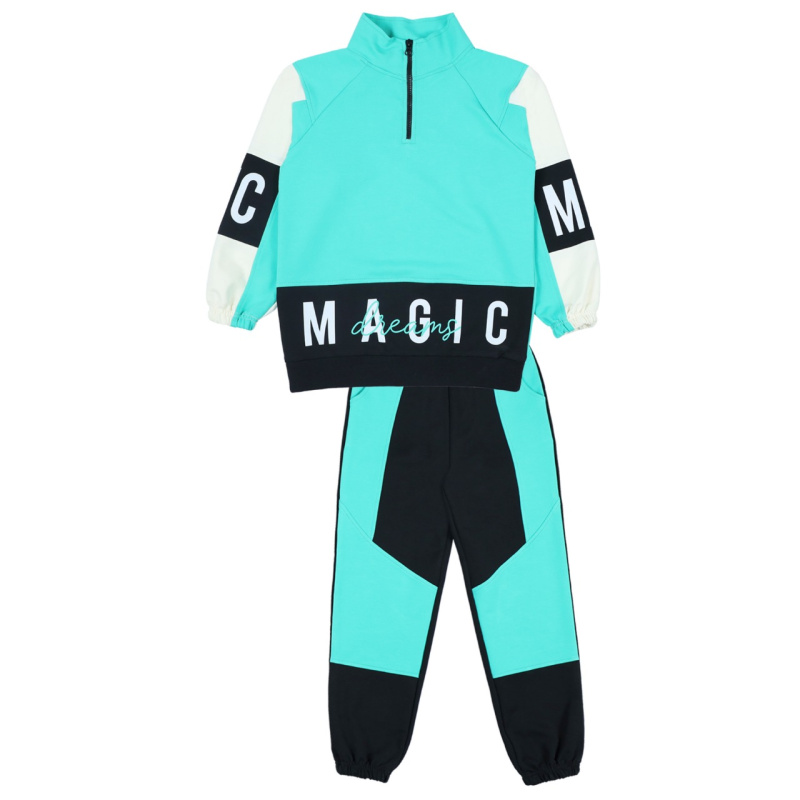 картинка ЧЗ Комплект для девочки (бомбер и штаны) 8-12 лет BONITO KIDS/BK1499KBD(ЧЗ)/уп.5шт./меш.120шт. от BonitoKids