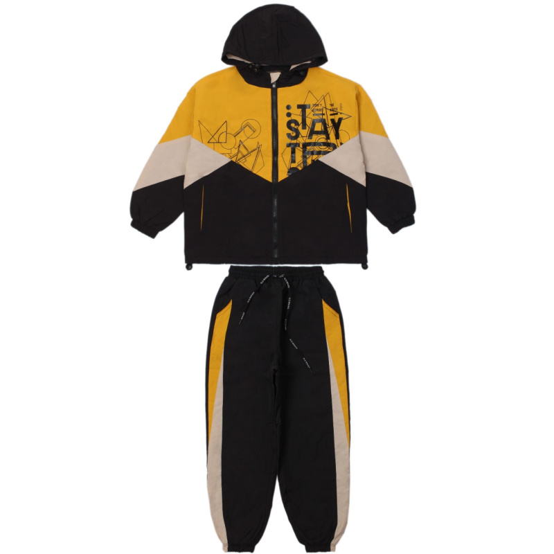 картинка ЧЗ Костюм для мальчика, 9-12 лет, 100% полиэстер, BONITO KIDS/OP102(ЧЗ)/уп.4шт./меш.80шт. от BonitoKids