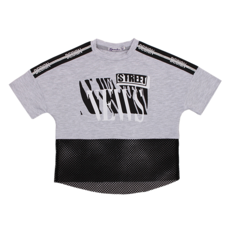 картинка БГ_ЧЗ Футболка для девочки 3-7 лет 95% хлопок, 5% эластан BONITO KIDS/OP1434/уп.5шт./меш.540шт. от BonitoKids