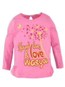 картинка Кофта для девочки 2-6 лет. Кулирка 100% х/б BONITO KIDS/BK952K/уп.5шт./меш.500шт. от BonitoKids