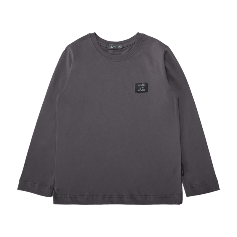 картинка КГ_БГ Свитшот для мальчика 8-12 лет 100% хлопок BONITO KIDS/SS6077S24-01/уп.5шт./меш.420шт. от BonitoKids