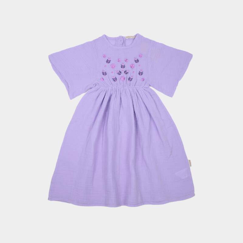 картинка ЧЗ Платье для девочки 2-5 лет 100% хлопок BONITO KIDS/OP1812(ЧЗ)/уп.4шт./меш.336шт. от BonitoKids