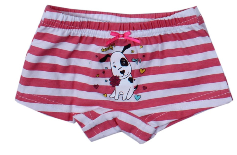 картинка ЧЗ Трусы для девочки 3-7 лет 92% хлопок, 8% лайкра BONITO KIDS/BK1229T(ЧЗ)/уп.5шт./меш.1500шт. от BonitoKids