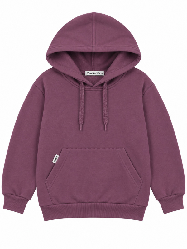 картинка БГ_ЧЗ Толстовка для девочки 3-7 лет 100% хлопок BONITO KIDS/BK1752T(2026)(ЧЗ)/уп.5шт./меш.200шт. от BonitoKids
