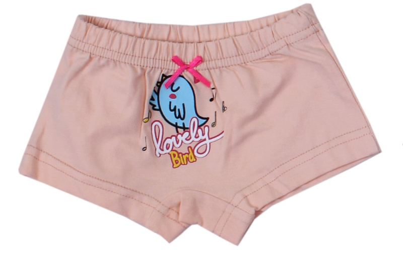 картинка ЧЗ Трусы для девочки 3-7 лет 92% хлопок, 8% лайкра BONITO KIDS/BK1229T(ЧЗ)/уп.5шт./меш.1500шт. от BonitoKids