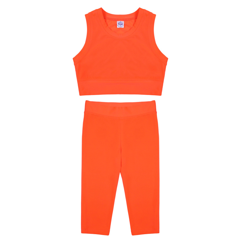 картинка БГ_ЧЗ Комплект для девочки (топ и бриджи) 8-16 лет 60% хлопок, 40% полиэстер BONITO KIDS/BK1738KP(01-24)(ЧЗ)/уп.5шт./меш.340шт. от BonitoKids