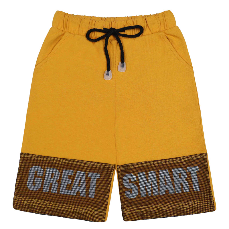 картинка БГ_ЧЗ Шорты для мальчика 3-7 лет 100% хлопок BONITO KIDS/BK1654SH(ЧЗ)/ уп.5 шт./меш.425шт. от BonitoKids