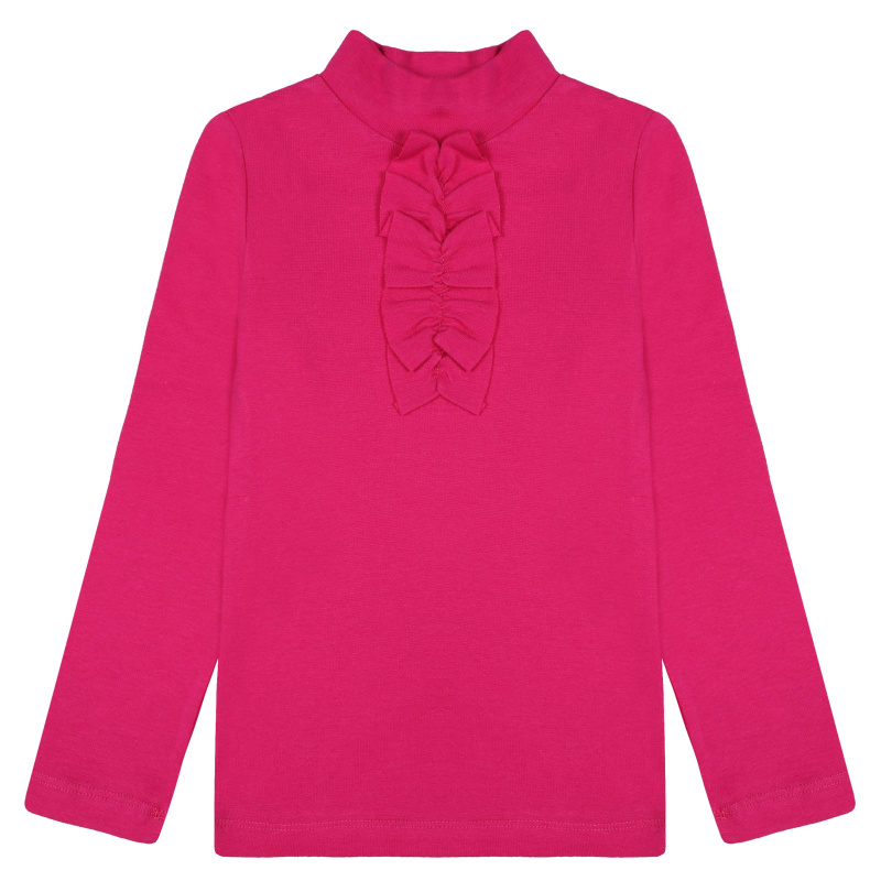 картинка КГ Водолазка для девочки 5-8 лет 95% хлопок 5% лайкра BONITO KIDS/BK5004V /уп.4шт./меш.400шт. от BonitoKids