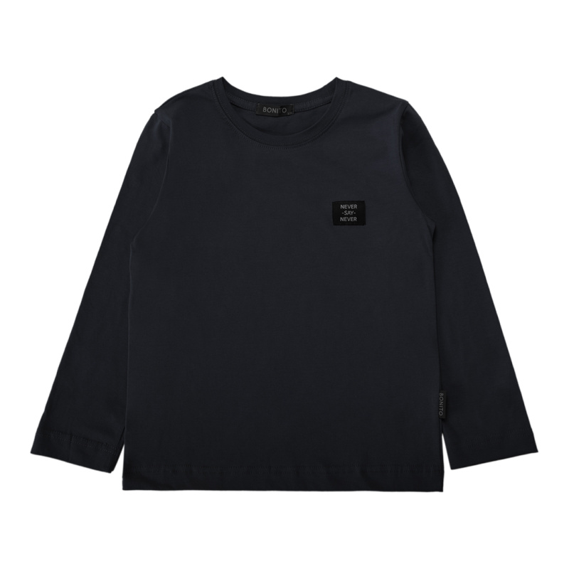 картинка БГ_ЧЗ Лонгслив для мальчика 8-12 лет 100% хлопок BONITO KIDS/SS6155(10-24)/уп.5шт./меш.420шт. от BonitoKids