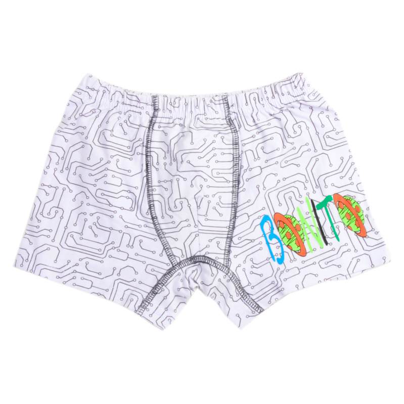 картинка ЧЗ Трусы для мальчика 8-12 лет 92% хлопок, 8% лайкра BONITO KIDS/BK1685T(ЧЗ)/уп.5шт./меш.875шт. от BonitoKids