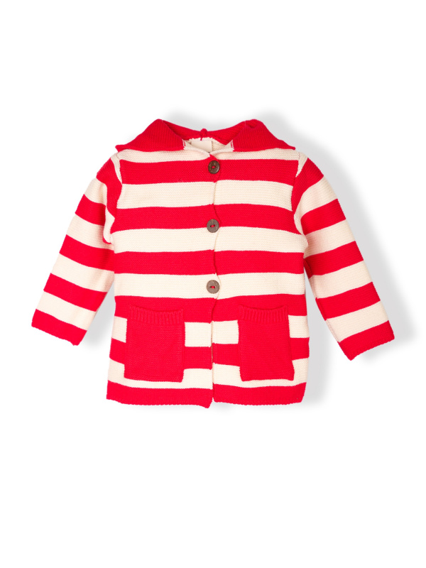 картинка Кардиган для девочки 74-86 см 50% вискоза 22% нейлон 28% пэ BONITO KIDS/OP1571(10-24)/уп.2шт./меш.168 шт. от BonitoKids