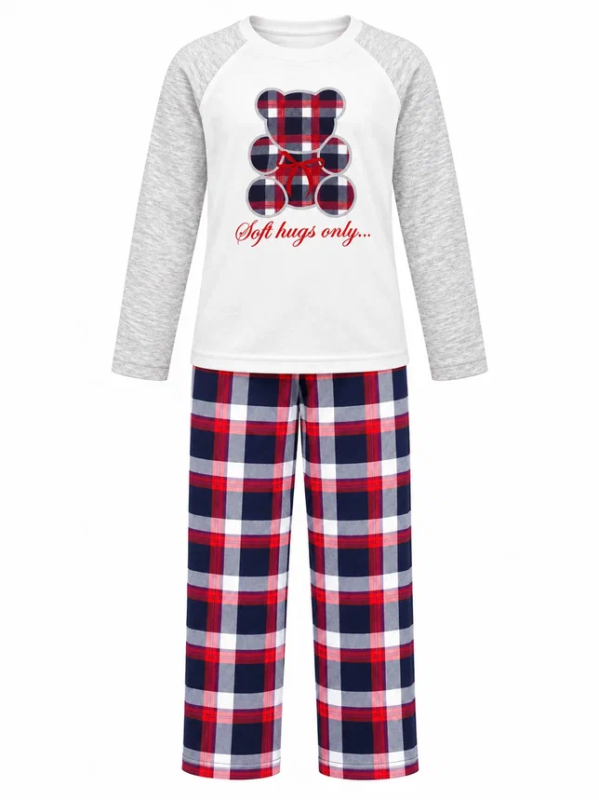 картинка БГ_ЧЗ Пижама для девочки 7-10 лет 100% хлопок BONITO KIDS/BK1862PJ(ЧЗ)/уп.4шт./меш.200шт. от BonitoKids