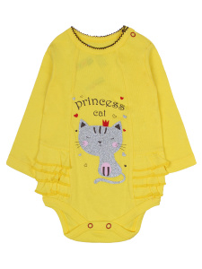 картинка Боди для детей 62-80 см 100% хлопок BONITO KIDS/уп.4шт/меш.520шт от BonitoKids