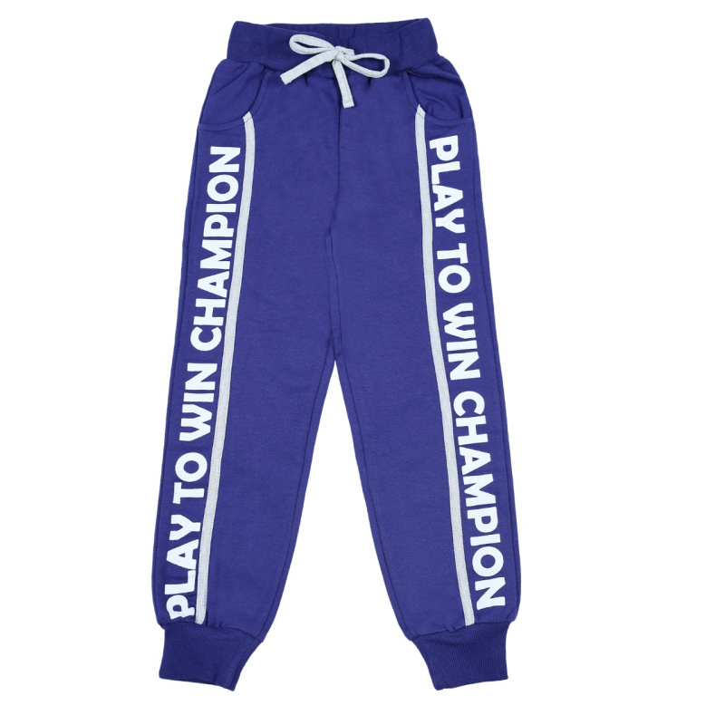 картинка ЧЗ Брюки для мальчика 3-7 лет, 100% х/б, BONITO KIDS/BK1256B(ЧЗ)/уп.5шт./меш.330шт. от BonitoKids