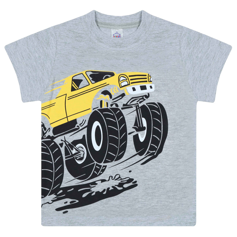 картинка КГ Футболка для мальчика, 4-8 лет, 100% хлопок, BONITO KIDS/BK0002M(05-24)/уп.5шт./меш.700шт. от BonitoKids