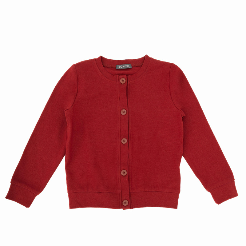 картинка КГ Кардиган для девочки 7-11 лет, 95% х/б 5%лайкра BONITO KIDS/BK0276K/уп.5шт./меш.270шт. от BonitoKids