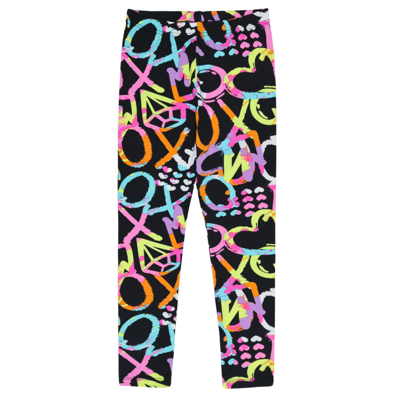 картинка БГ_ЧЗ Лосины для девочки 8-12 лет 60% хлопок, 40% полиэстер BONITO KIDS/BK1297L(04-24)(ЧЗ)/уп.5шт./меш.600шт. от BonitoKids