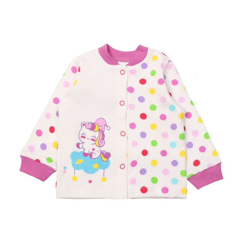 картинка ЧЗ Кофта для детей 62-80 см 100% хлопок BONITO KIDS/OP1290(ЧЗ)/уп.4шт./меш.544шт. от BonitoKids