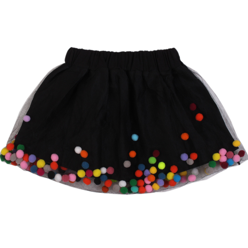 картинка БГ_ЧЗ Юбка для девочки 2-6 лет 95% хлопок, 5% эластан BONITO KIDS/OP1292(ЧЗ)/уп.5шт./меш.270шт. от BonitoKids