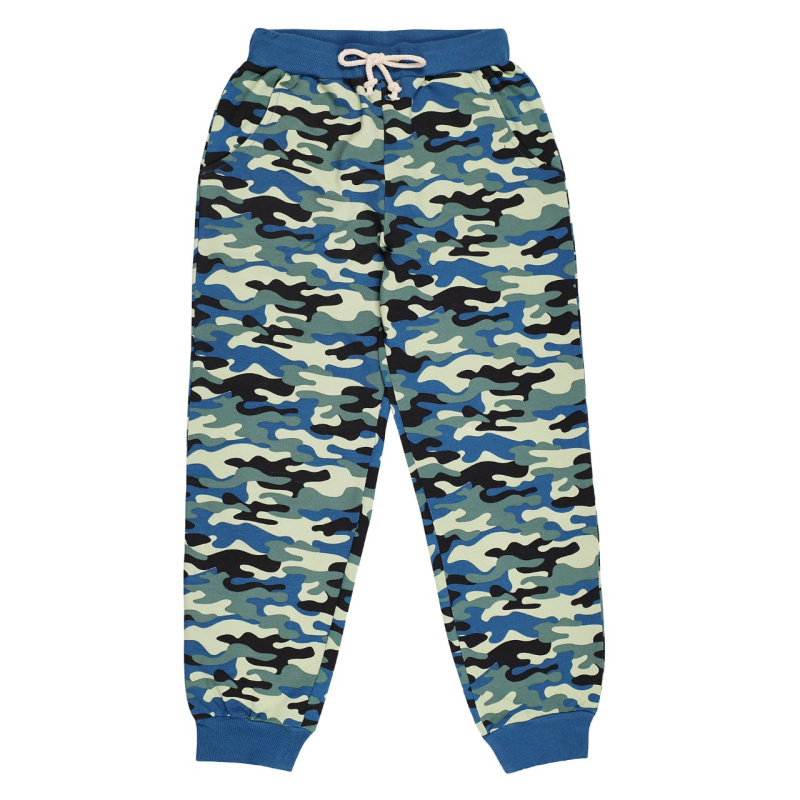 картинка ЧЗ Брюки для мальчика 8-12 лет, 100% х/б, BONITO KIDS/BK1554B(ЧЗ)/уп.5шт./меш.200шт. от BonitoKids