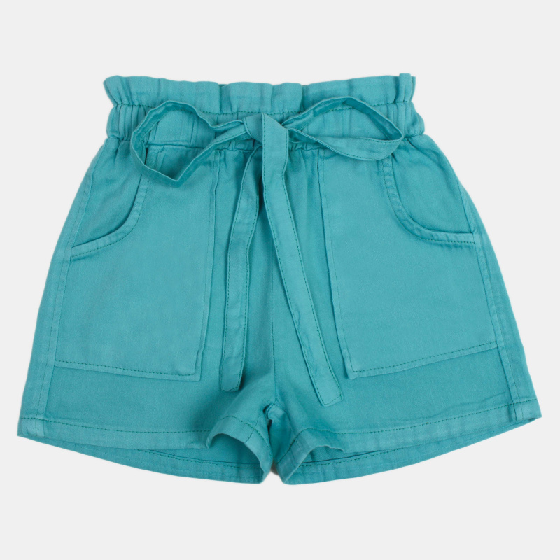 картинка ЧЗ Шорты для девочки 3-7 лет 100% хлопок BONITO KIDS/OP1660(12-23)(ЧЗ)/уп.5шт./меш.540шт. от BonitoKids