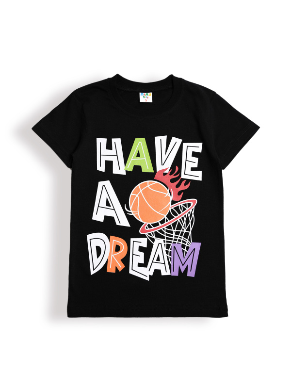 картинка КГ Футболка для мальчика 5-8 лет 100% хлопок DIAS KIDS/DK0002M/уп.4шт./меш.800шт. от BonitoKids