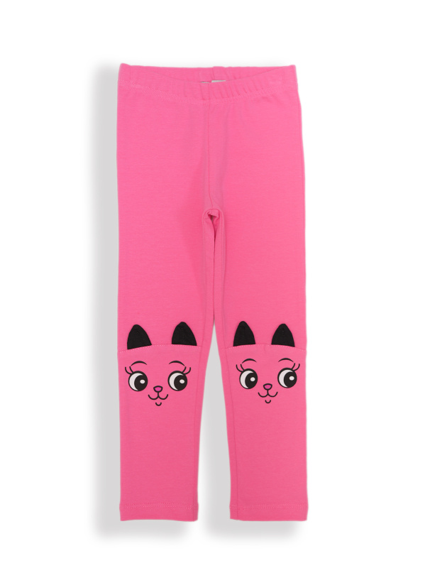 картинка БГ_ЧЗ Лосины для девочки 2-6 лет 92% хлопок, 8% лайкра BONITO KIDS/BK1040L(09-25)(ЧЗ)/уп.5шт./меш.600шт. от BonitoKids