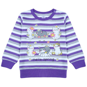 картинка БГ_ЧЗ Джемпер для девочки 2-5 лет. Интерлок 100% х/б BONITO KIDS /BK0882DJ(10-22)(ЧЗ)/уп.4шт./меш.440шт. от BonitoKids