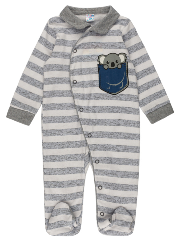 картинка КГ_ОТ Комбинезон для новорожденных 100% ХБ 62-80 см BONITO KIDS/OP346/уп.4шт./меш.476шт. от BonitoKids