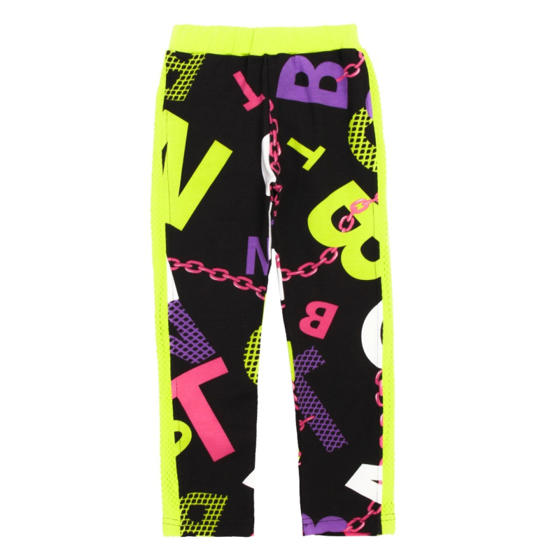 картинка БГ_ЧЗ Лосины для девочки 3-7 лет 95% хлопок, 5% эластан BONITO KIDS/OP1405(ЧЗ)/уп.5шт./меш.400шт. от BonitoKids