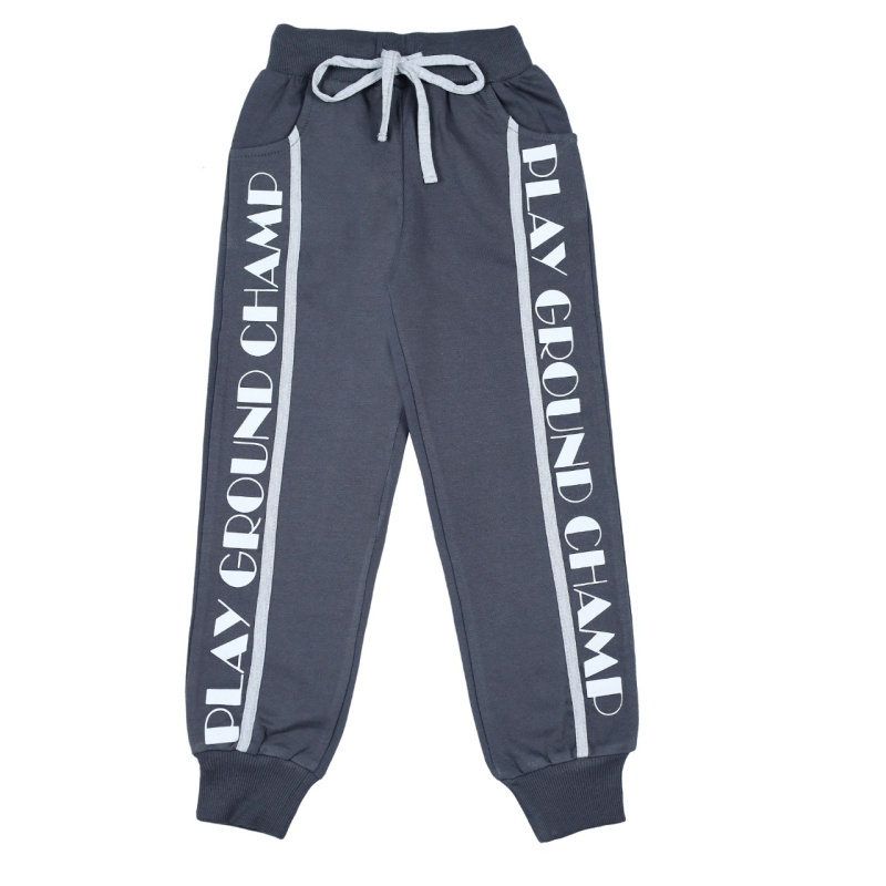 картинка ЧЗ Брюки для мальчика 3-7 лет, 100% х/б, BONITO KIDS/BK1256B(ЧЗ)/уп.5шт./меш.330шт. от BonitoKids