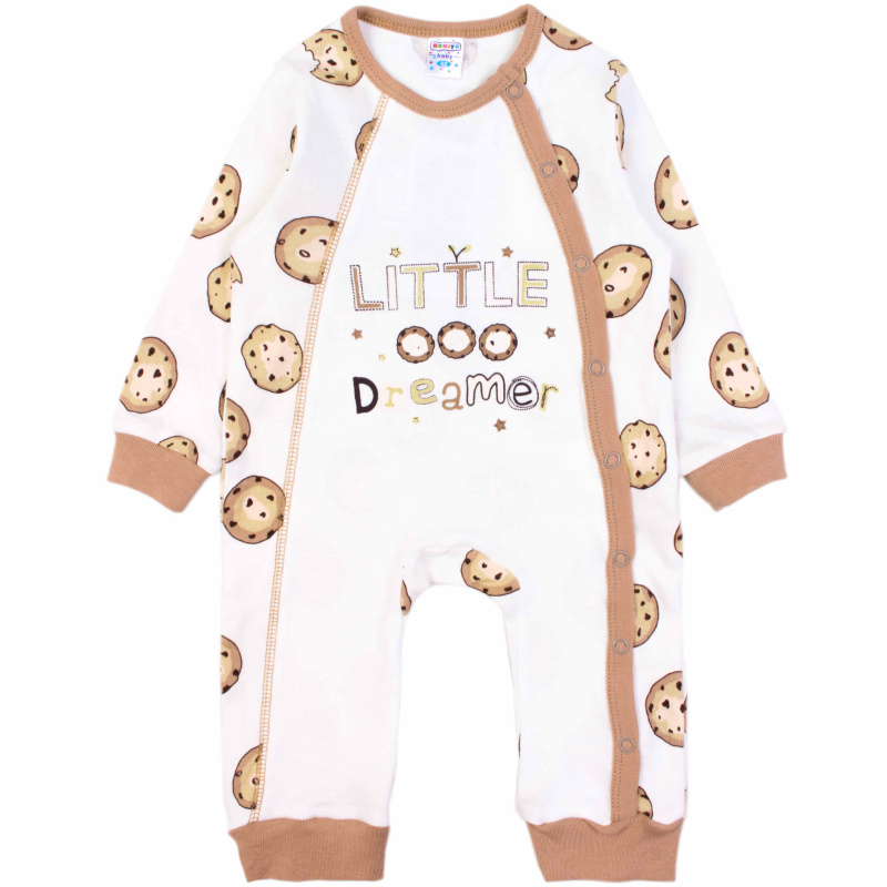 картинка БГ_ЧЗ Комбинезон для детей 62-80 см 100% х/б BONITO KIDS/OP1308(ЧЗ)/уп.4шт./меш.448 шт. от BonitoKids