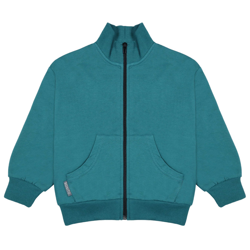 картинка БГ_ЧЗ Бомбер для мальчика 8-12 лет 100% хлопок BONITO KIDS/BK1762B(01-23)(ЧЗ)/уп.5шт./меш.200шт. от BonitoKids