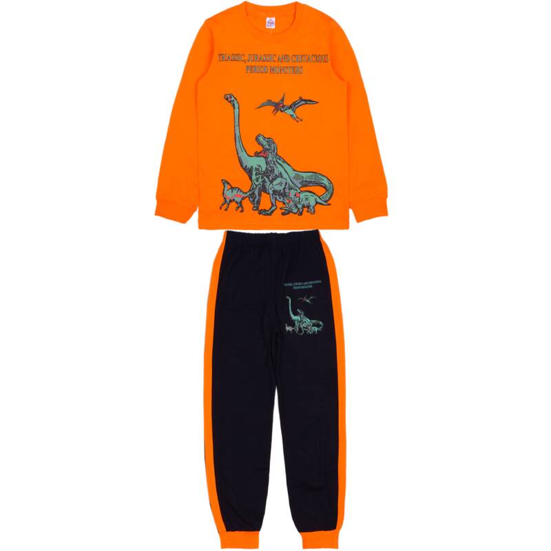 картинка БГ_ЧЗ Пижама для мальчика 8-12 лет 100% хлопок BONITO KIDS/SS6012(01-23)(ЧЗ)/уп.5шт./меш.200шт. от BonitoKids