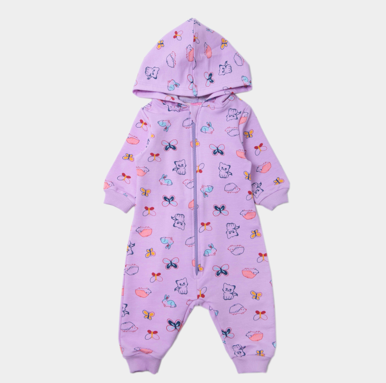 картинка ЧЗ Комбинезон для девочек 68-86 см BONITO KIDS/OP1875(01-23)/уп.4шт./меш.252шт. от BonitoKids