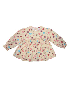 картинка Платье для девочки 68-86 100% х/б BONITO KIDS/OP369/уп.4шт./меш.400шт. от BonitoKids