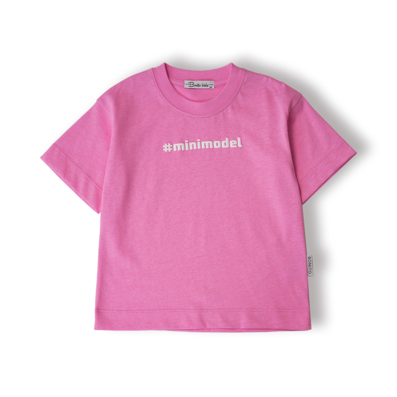 картинка БГ_ЧЗ Футболка для девочки 3-7 лет BONITO KIDS/SS6080(04-24)/уп.5шт./меш.690шт. от BonitoKids