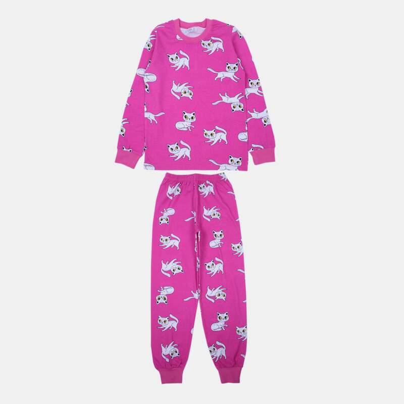 картинка БГ_ЧЗ Пижама для девочки 8-12 лет 100% хлопок BONITO KIDS/SS6040/уп.5шт./меш.200шт. от BonitoKids