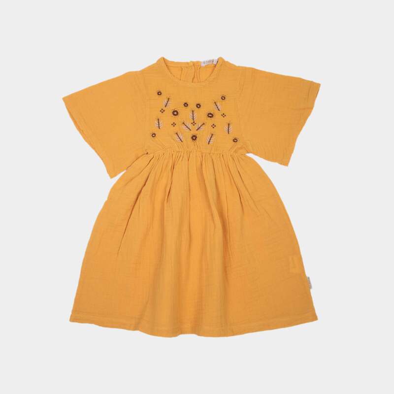 картинка ЧЗ Платье для девочки 2-5 лет 100% хлопок BONITO KIDS/OP1812(ЧЗ)/уп.4шт./меш.336шт. от BonitoKids