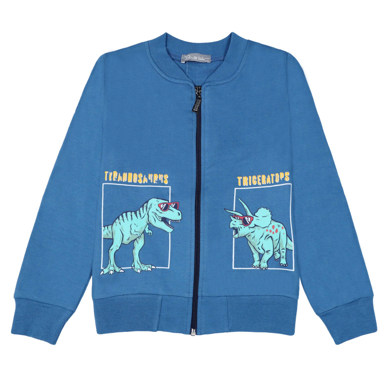 картинка КГ_ОТ Бомбер для мальчика 5-8 лет 100% хлопок BONITO KIDS /уп.4шт./меш.300шт. от BonitoKids