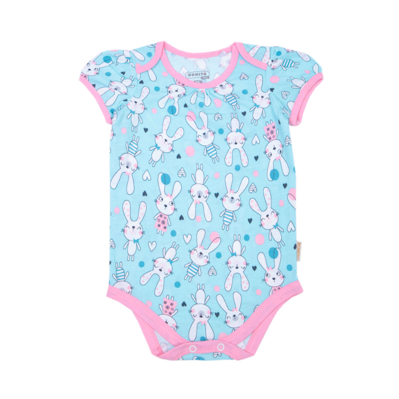 картинка ЧЗ Боди для детей 68-86 см 100% хлопок BONITO KIDS/OP1870(ЧЗ)/уп.4шт./меш.800шт. от BonitoKids
