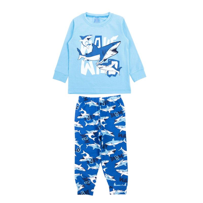 картинка ЧЗ Пижама для мальчика 3-7 лет 95% хлопок, 5% эластан BONITO KIDS/OP1832/уп.5шт./меш.240шт. от BonitoKids