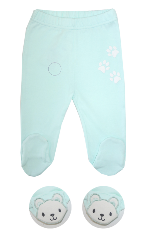 картинка КГ_ОТ Ползунки для новорожденных 62-80 100% х/б, BONITO KIDS/OP415/уп. 4шт., 484 уп/меш. от BonitoKids