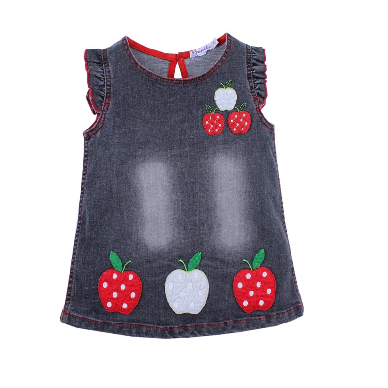 картинка ЧЗ Сарафан для девочки 2-5 лет 75% хлопок, 23% пэ, 2% лайкра BONITO KIDS/OP768П(ЧЗ)/уп.4шт./меш.276шт. от BonitoKids