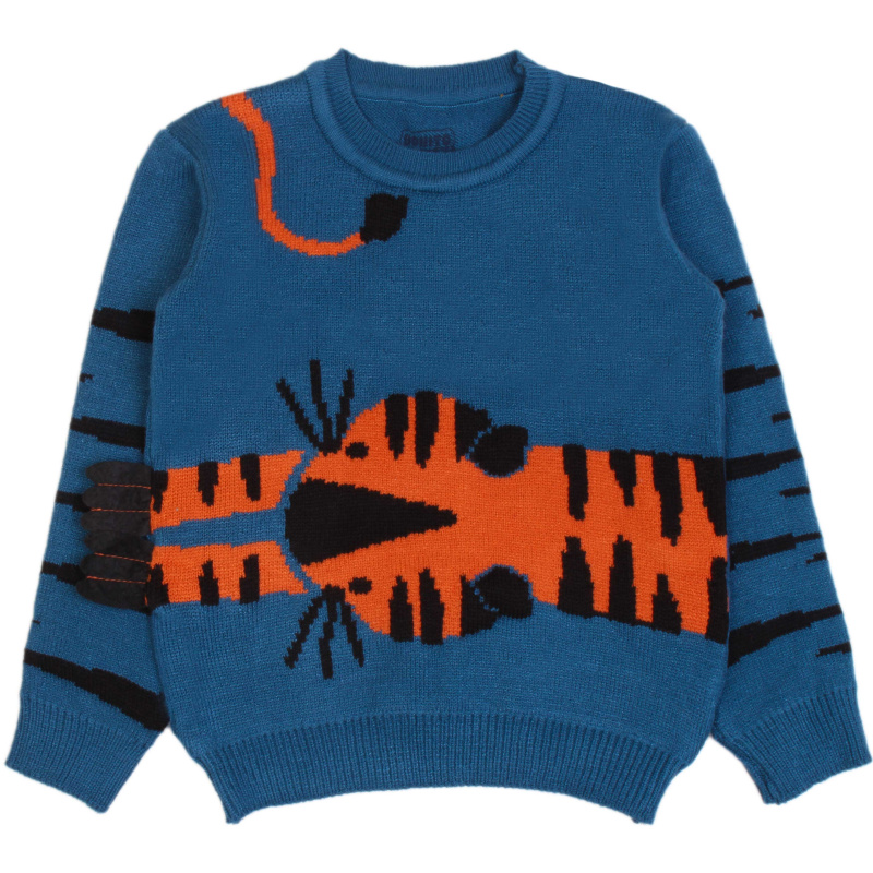 картинка ЧЗ Джемпер для детей 2-4-6лет 50%Вискоза  22%нейлон  28%пэ BONITO KIDS/OP1554(ЧЗ)/уп.3шт./меш.180шт. от BonitoKids