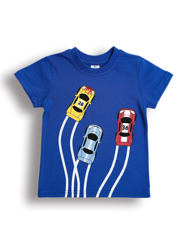 картинка БГ_ЧЗ Футболка для мальчика, 1,5-4 лет, 100% хлопок, BONITO KIDS/BK0001M(1,5-4)(ЧЗ)/уп.4шт./меш.800шт. от BonitoKids