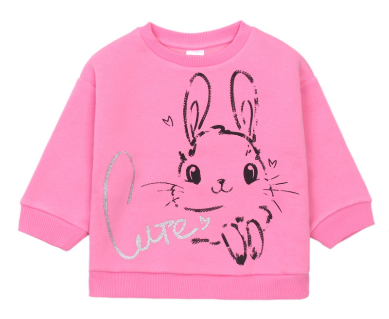 картинка ЧЗ Свитшот для девочки 2-5 лет 95% хлопок, 5% эластан BONITO KIDS/OP1263(ЧЗ)/уп.4шт./меш.168шт. от BonitoKids