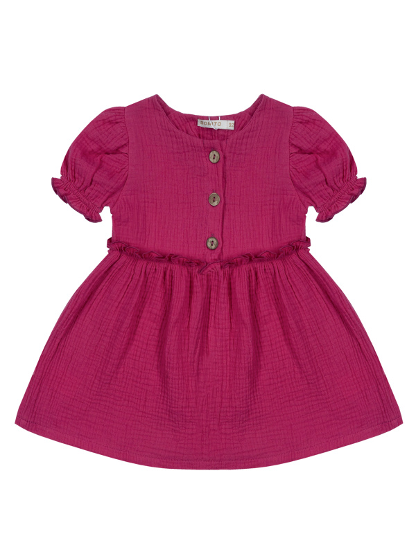 картинка ЧЗ Платье для девочки 2-5 лет 100% хлопок BONITO KIDS/OP1930(03-26)(ЧЗ)/уп.4шт./меш.260шт. от BonitoKids