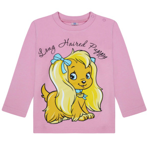 картинка БГ_ЧЗ Кофта для девочки 1,5-4 лет 100% хлопок BONITO KIDS/BK0006D(10-23)(ЧЗ)/уп.4шт./меш.500шт. от BonitoKids