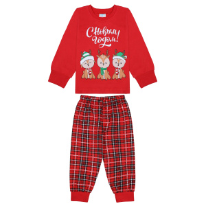 картинка БГ Пижама для мальчика 2-6 лет 100% хлопок BONITO KIDS/BK1495PJ10-24/уп.5шт./меш.300шт. от BonitoKids